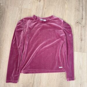 Velvet Pink Kids Sweater
